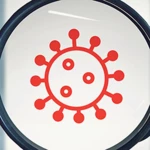 coronavirus map android application logo